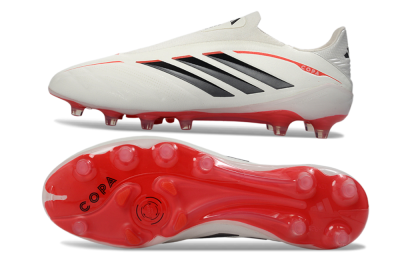 Men's Adidas Copa Pure 4 FG Football Boots - White/Crimson/Black