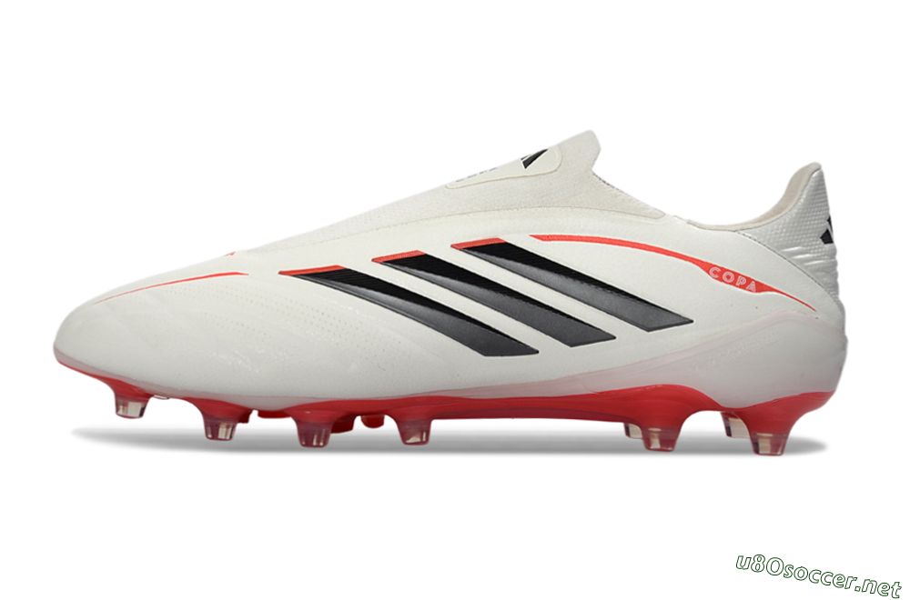 Men's Adidas Copa Pure 4 FG Football Boots - White/Crimson/Black 0