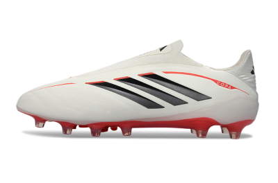Men's Adidas Copa Pure 4 FG Football Boots - White/Crimson/Black