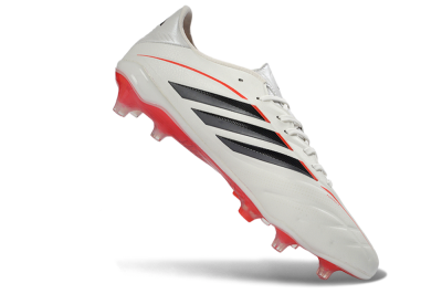 Men's Adidas Copa Pure 4 FG Football Boots - White/Crimson Red/Black