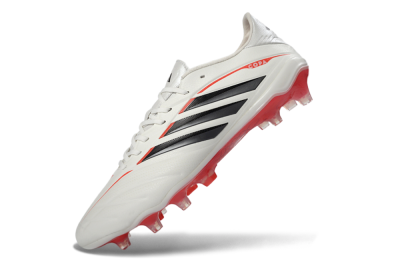 Men's Adidas Copa Pure 4 FG Football Boots - White/Crimson Red/Black