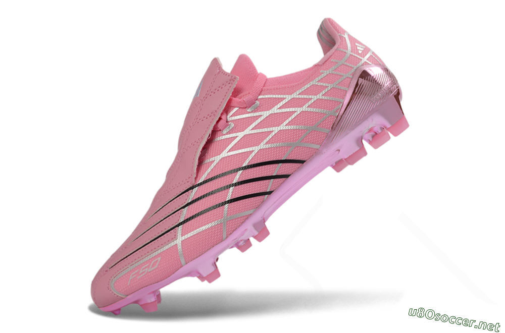 Men's Adidas F50 Spider Elite FG Football Boots - Pink/Bright Pink/Soft Pink 5