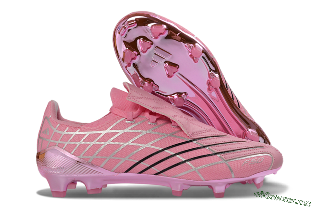 Men's Adidas F50 Spider Elite FG Football Boots - Pink/Bright Pink/Soft Pink 2