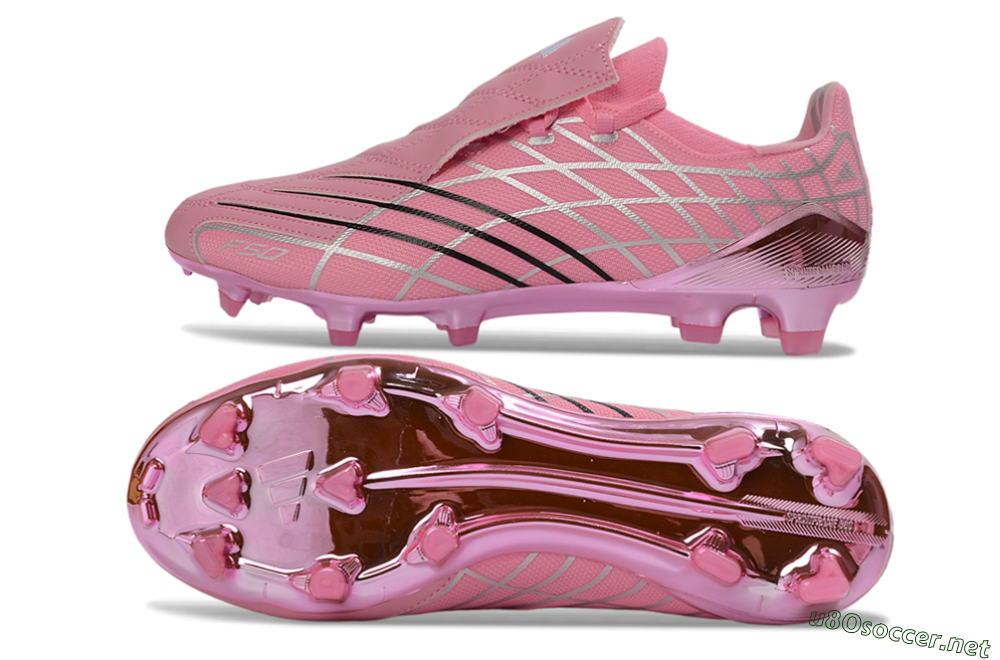 Men's Adidas F50 Spider Elite FG Football Boots - Pink/Bright Pink/Soft Pink 1
