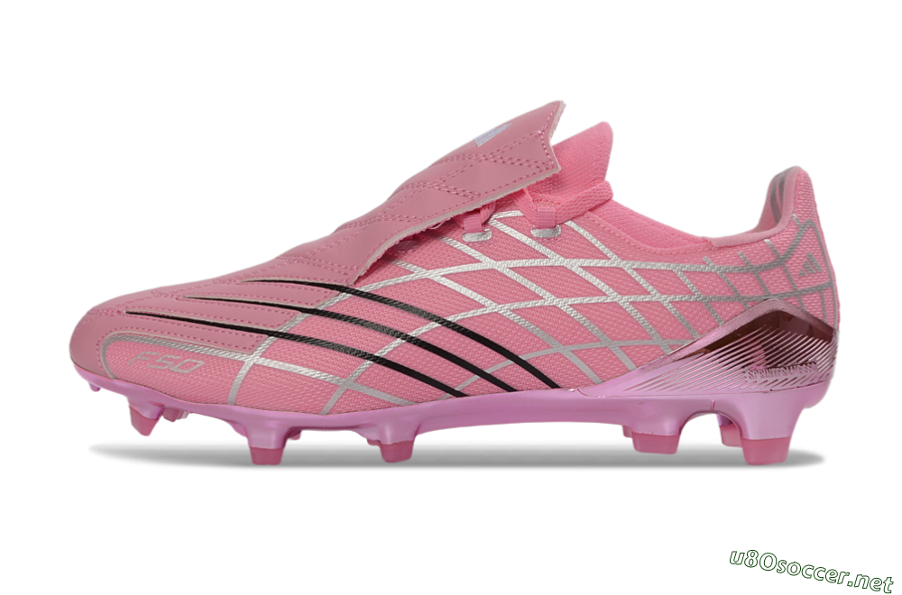 Men's Adidas F50 Spider Elite FG Football Boots - Pink/Bright Pink/Soft Pink 0