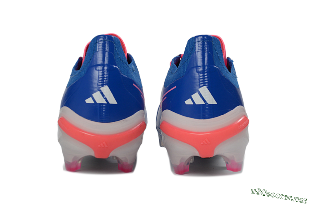 Unisex Adidas Predator 26 Elite FG Football Boots - Blue/Electric Blue/Fusion Pink 5