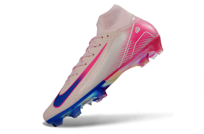 Unisex Nike Air Zoom Mercurial Superfly 10 Elite FG Football Boots - Pink/Pastel Pink/Neon Pink