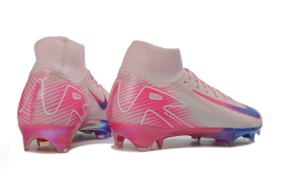 Unisex Nike Air Zoom Mercurial Superfly 10 Elite FG Football Boots - Pink/Pastel Pink/Neon Pink