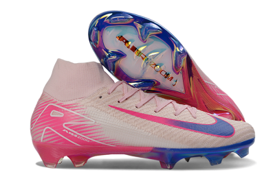 Unisex Nike Air Zoom Mercurial Superfly 10 Elite FG Football Boots - Pink/Pastel Pink/Neon Pink