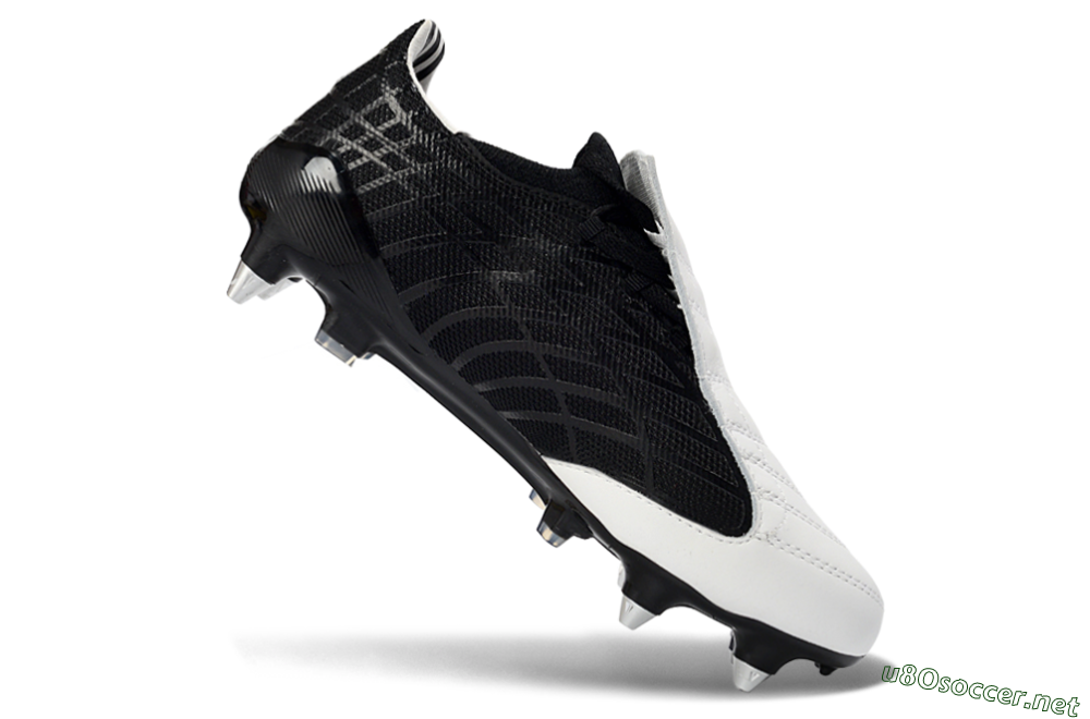 Men's Adidas F50 Spider Elite SG Football Boots - Black/Electric Gold/Classic White 4