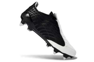 Men's Adidas F50 Spider Elite SG Football Boots - Black/Electric Gold/Classic White