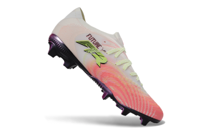 Men's Puma Future 8 Ultimate FG Football Boots - Pink/Coral Burst/Soft White