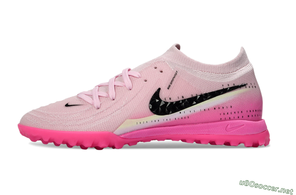 Men's Nike Phantom GX 2 Elite TF Football Shoes - Pink/Soft Rose/Hot Pink 0