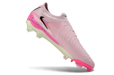 Men's Nike Phantom GX 2 Elite FG Football Boots - Pink/Flamingo Pink/Neon Green