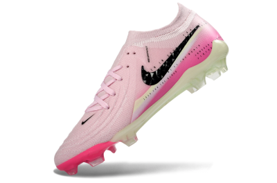 Men's Nike Phantom GX 2 Elite FG Football Boots - Pink/Flamingo Pink/Neon Green
