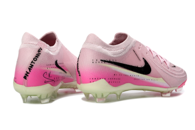 Men's Nike Phantom GX 2 Elite FG Football Boots - Pink/Flamingo Pink/Neon Green