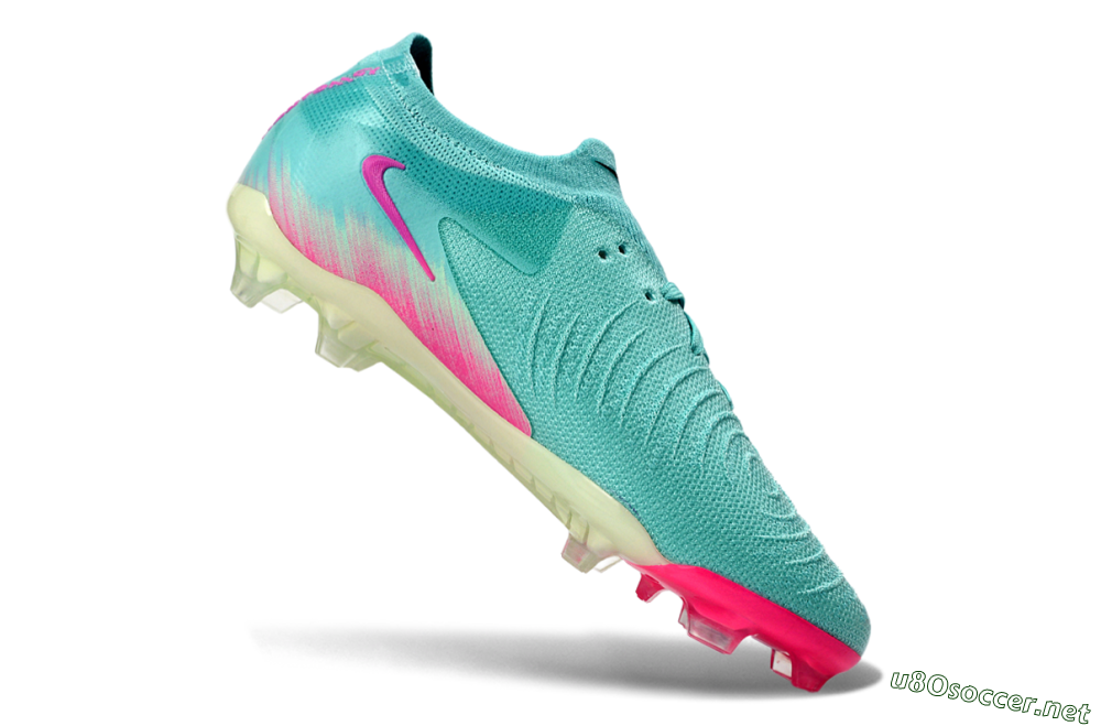 Men's Nike Phantom GX 2 Elite FG Football Boots - Aqua/Neon Pink/Pale Green 4