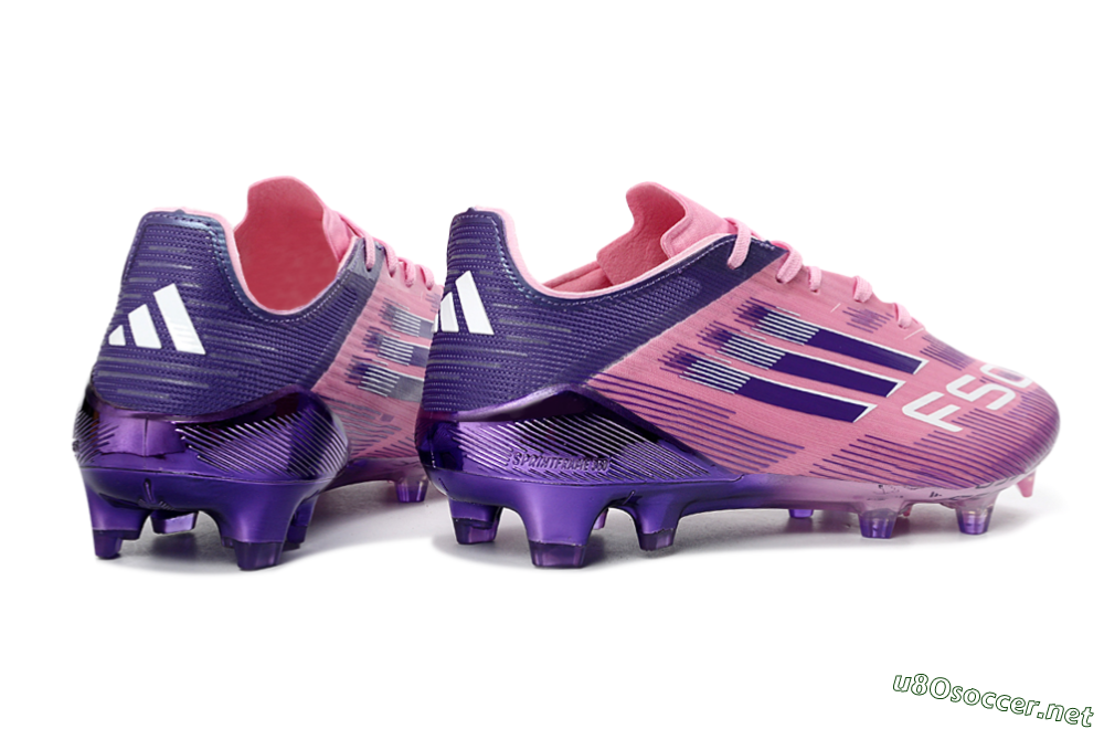Men's Adidas F50 Elite FG Football Boots - Pink/Purple Bliss/Soft Pink 6