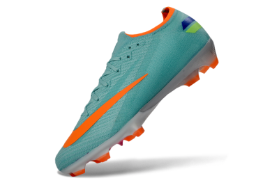 Unisex Nike Air Zoom Mercurial Vapor 16 Elite FG Football Boots - Aqua/Coral Orange/Fresh Mint