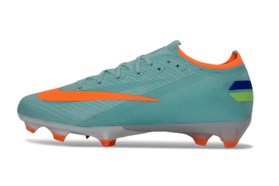 Unisex Nike Air Zoom Mercurial Vapor 16 Elite FG Football Boots - Aqua/Coral Orange/Fresh Mint