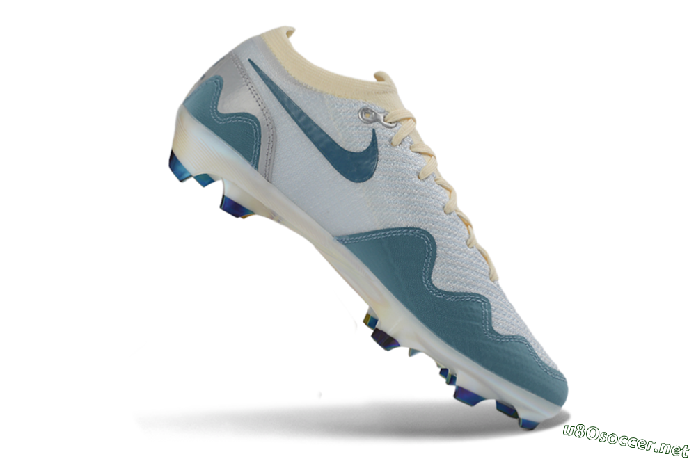 Men's Patta x Nike Air Zoom Mercurial Vapor 16 Elite FG Football Boots - Blue/Sky Blue/Cream White 4