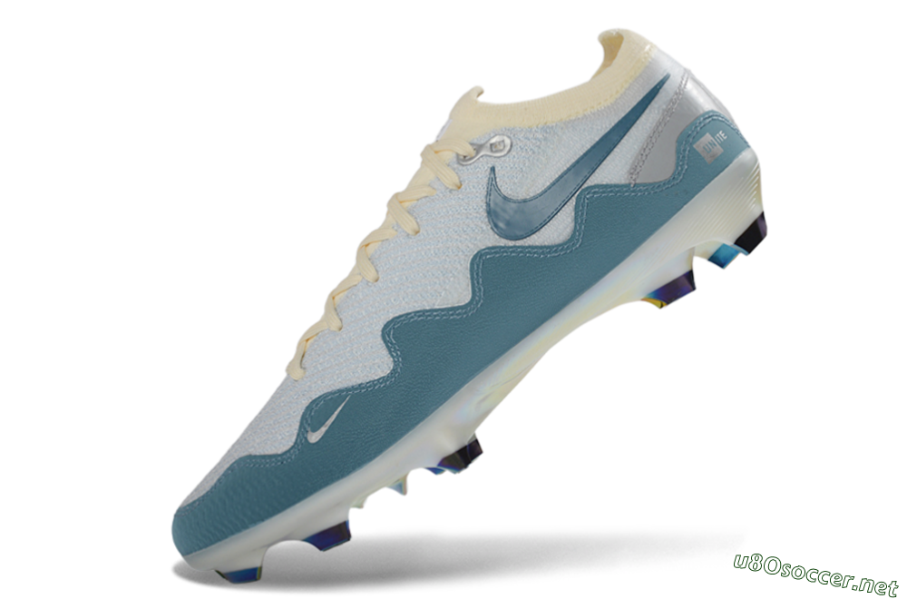 Men's Patta x Nike Air Zoom Mercurial Vapor 16 Elite FG Football Boots - Blue/Sky Blue/Cream White 5