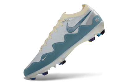 Men's Patta x Nike Air Zoom Mercurial Vapor 16 Elite FG Football Boots - Blue/Sky Blue/Cream White