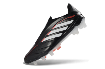 Men's Adidas Copa Pure 4 Elite FG Football Boots - Black/White/Red