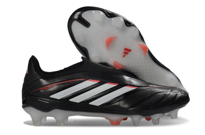 Men's Adidas Copa Pure 4 Elite FG Football Boots - Black/White/Red