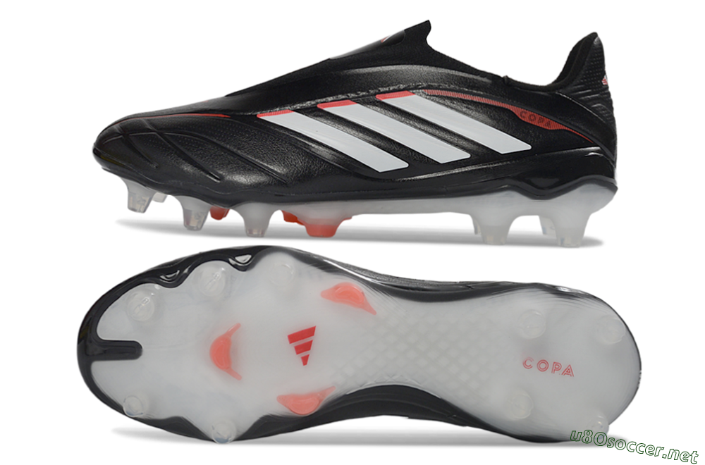 Men's Adidas Copa Pure 4 Elite FG Football Boots - Black/White/Red 1