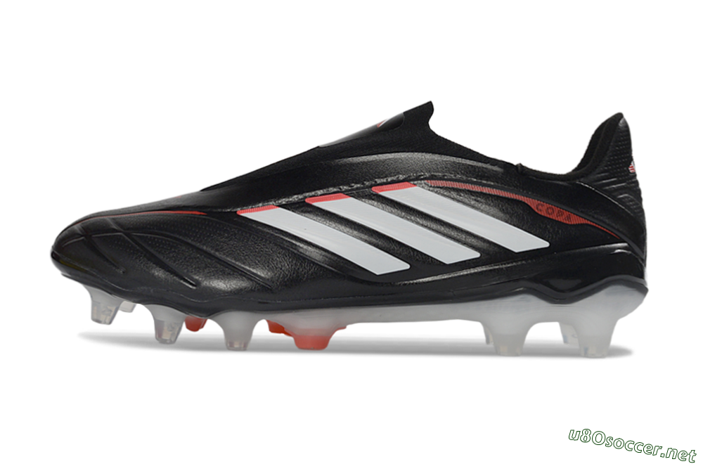 Men's Adidas Copa Pure 4 Elite FG Football Boots - Black/White/Red 0