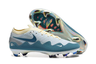 Men's Patta x Nike Air Zoom Mercurial Vapor 16 Elite FG Football Boots - Blue/Sky Blue/Frost White