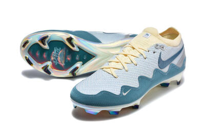 Men's Patta x Nike Air Zoom Mercurial Vapor 16 Elite FG Football Boots - Blue/Sky Blue/Frost White