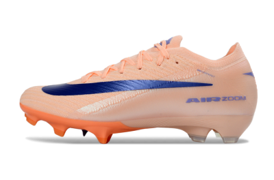 Unisex Nike Air Zoom Mercurial Vapor 16 Elite FG Football Boots - Peach/Coral Bliss/Navy Blue