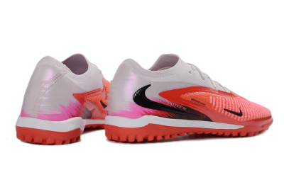 Unisex Nike Phantom 6 Elite Low TF Football Shoes - Red/Coral Blaze/Black