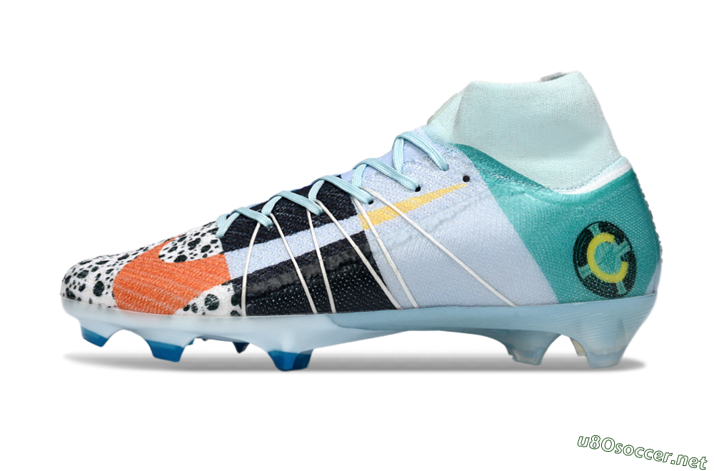 Unisex Nike Air Zoom Mercurial Superfly 10 Elite FG Football Boots - Blue/Red/Black 0