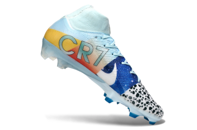 Unisex Nike Air Zoom Mercurial Superfly 10 Elite FG Football Boots - Blue/Red/Black