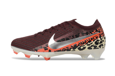 Men's Nike Air Zoom Mercurial Vapor 16 Elite FG Football Boots - Burgundy/Crimson Burst/Black Camo