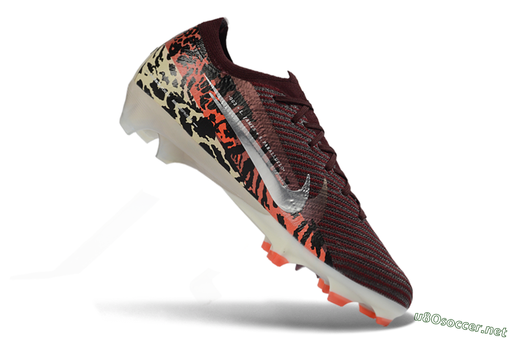 Men's Nike Air Zoom Mercurial Vapor 16 Elite FG Football Boots - Burgundy/Crimson Burst/Black Camo 4