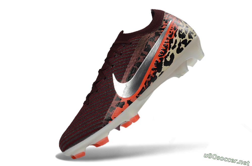 Men's Nike Air Zoom Mercurial Vapor 16 Elite FG Football Boots - Burgundy/Crimson Burst/Black Camo 5