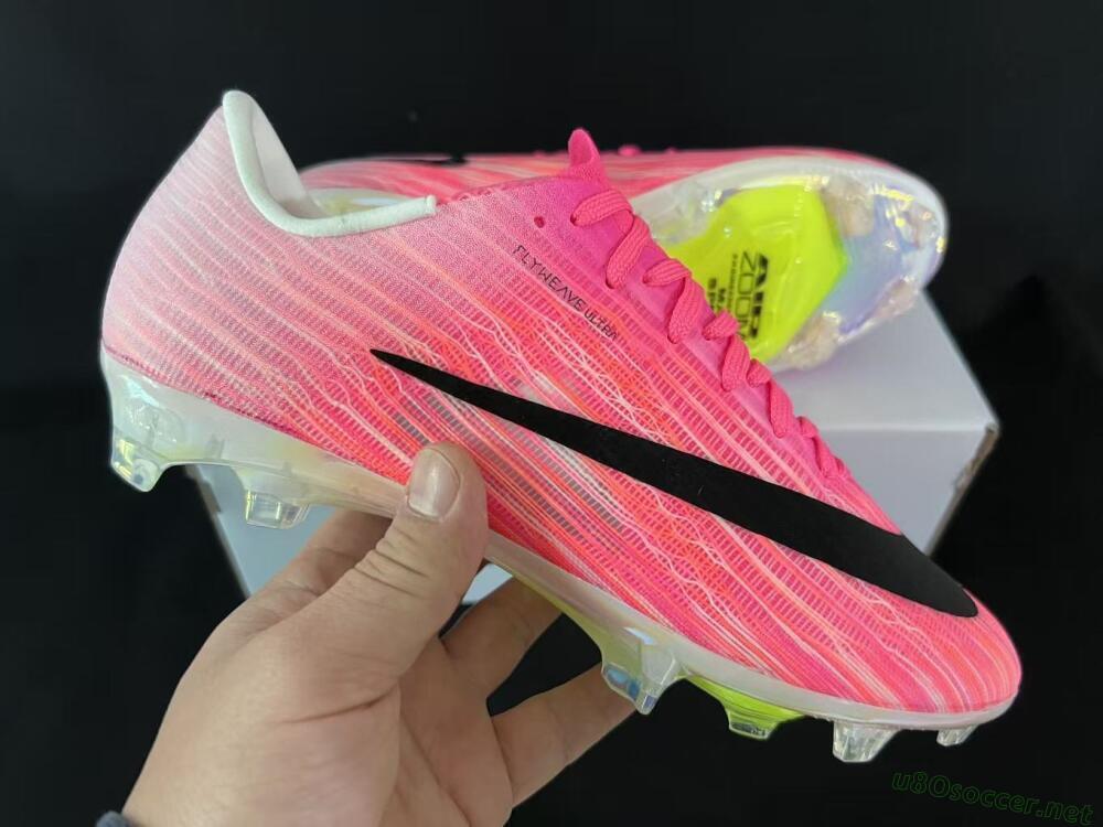 Unisex Nike Air Zoom Mercurial Superfly 11 FG Football Boots - Pink/Vibrant Pink/Black