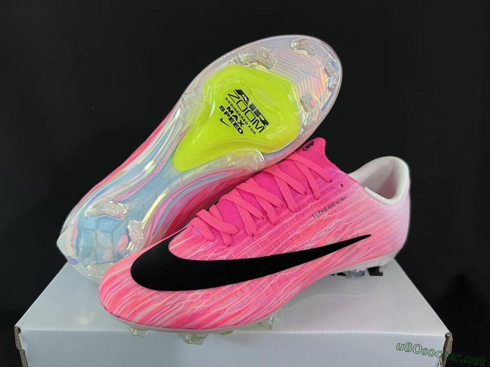 Unisex Nike Air Zoom Mercurial Superfly 11 FG Football Boots - Pink/Vibrant Pink/Black