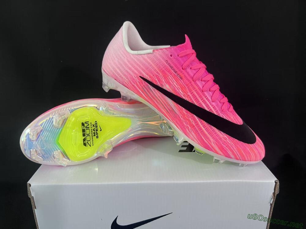 Unisex Nike Air Zoom Mercurial Superfly 11 FG Football Boots - Pink/Vibrant Pink/Black