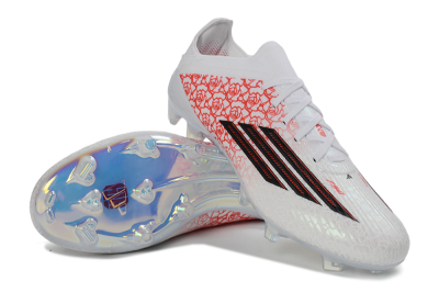 Unisex Adidas F50 Elite FG Football Boots - White/Rose Pink/Black