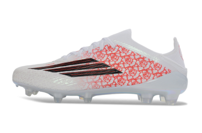 Unisex Adidas F50 Elite FG Football Boots - White/Rose Pink/Black