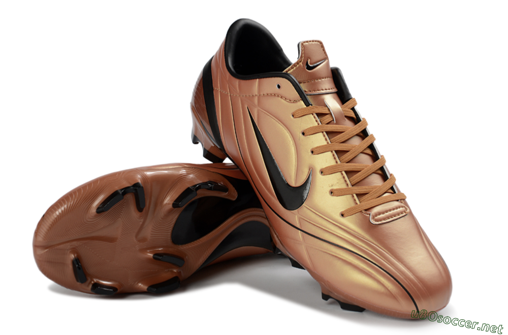 Men's Nike Mercurial Vapor R9 FG Football Boots - Copper/Black/Metallic Copper 3