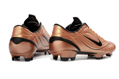 Men's Nike Mercurial Vapor R9 FG Football Boots - Copper/Black/Metallic Copper