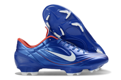 Men's Nike Mercurial Vapor R9 FG Football Boots - Blue/Crimson Red/White