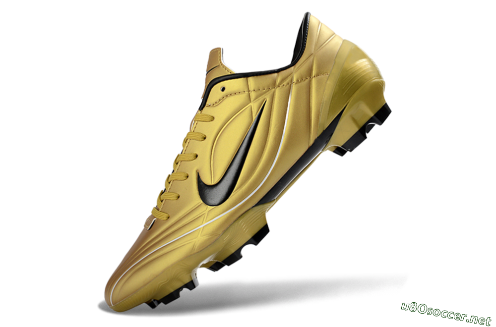 Men's Nike Mercurial Vapor R9 FG Football Boots - Gold/Stunning Gold/Classic Black 5