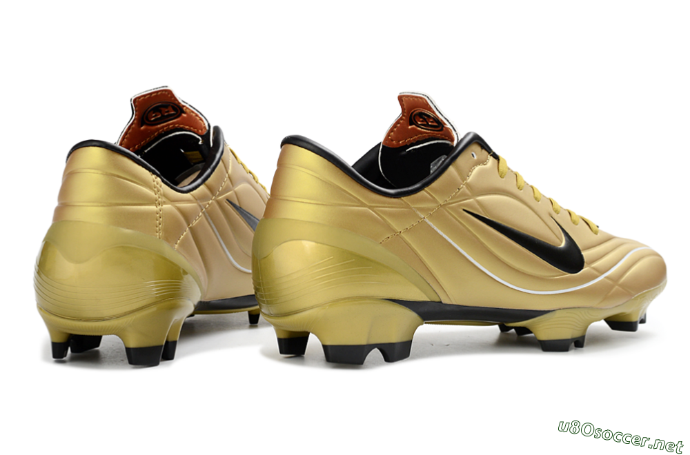 Men's Nike Mercurial Vapor R9 FG Football Boots - Gold/Stunning Gold/Classic Black 6